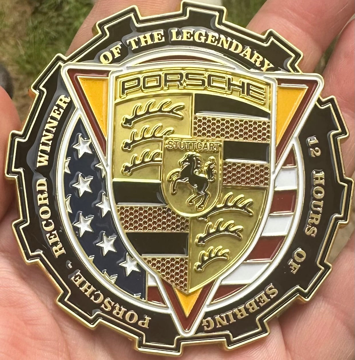 NEW EDITION! Car Grill Badge-Porsche limited Edition Collectible